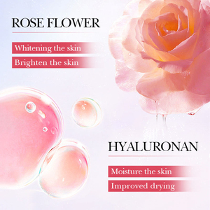 Vente flash : Lotion corporelle hydratante à la rose, enrichie en acide hyaluronique, pour un effet blanchissant et hydratant. - Product Image 6