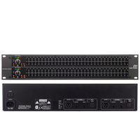 Égaliseur audio stéréo professionnel EIF DBX 231 avec construction métallique, double gestion des haut-parleurs 31 bandes
