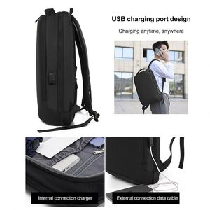 2023 New Wholesale Waterproof Student Laptop Bag Slim Business Usb Men Multifunction Office <b>Backpack</b> - Product Image 2