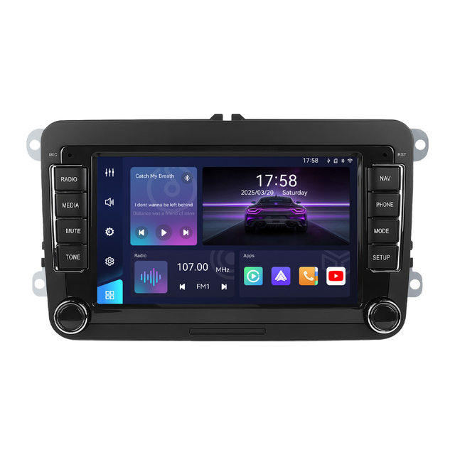 Android Autoradio for Volkswagen Passat B6 B7 Golf 5 6 Polo Jetta Skoda Car Radio Multimedia PlayerGPS WiFi RDS Carplay