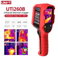 Caméra thermique UNI-T UTi260B, résolution d'affichage 640x480, 256 x 192 (avec batterie), 25 Hz, inspection des fuites, caméra infrarouge
