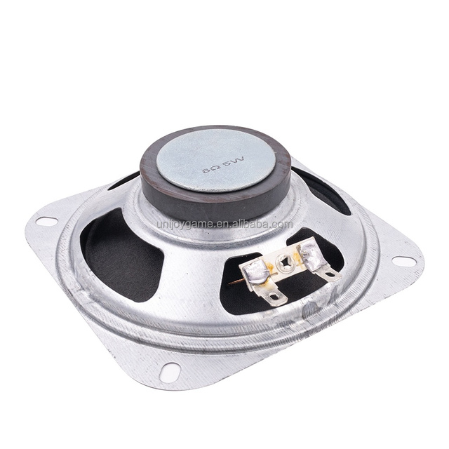 5W 4 Inch 8 Ohm Round Metal Arcade Speaker Parts 1-Year Warranty English Language