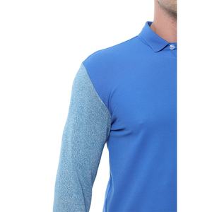 Camiseta Polo de Seguridad Gris Personalizable Directo de Fábrica AmpsafeX, Diseño Anticorte Duradero, Protección de Nivel de Riesgo, Material HPPE - Product Image 5