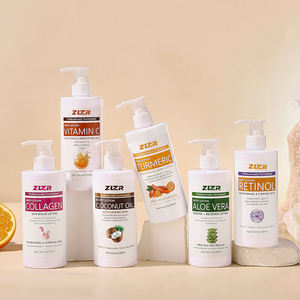 โลชั่นบำรุงผิวกายคอลลาเจน วิตามินซี 300 มล. โลชั่นบำรุงผิวกายเพิ่มความชุ่มชื้นและกระจ่างใส โลชั่นบำรุงผิวกายเรตินอลแบบผลิตภายใต้แบรนด์ของลูกค้า - Product Image 1