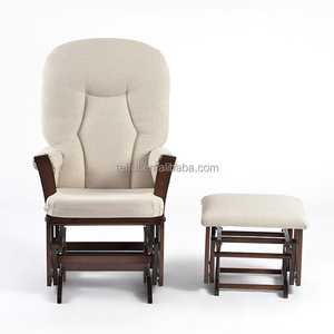 Silla mecedora para bebés con reposapiés, ideal para lactancia y descanso, venta al por mayor. - Product Image 3
