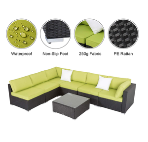 Futón azul sofás <span class=keywords><strong>de</strong></span> lujo para el hogar sofá sala <span class=keywords><strong>de</strong></span> estar sofá <span class=keywords><strong>de</strong></span> lujo moderno modular 3 plazas sofá en forma <span class=keywords><strong>de</strong></span> L futón al aire libre a prueba <span class=keywords><strong>de</strong></span> agua - Product Image 4