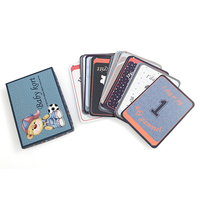 Carta Da Gioco personnalisé de haute qualité, jeu de cartes flash en papier, cartes jalon éducatives pour bébé pour enfant