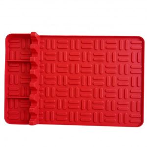 Silicone <b>Mats</b> Reusable Collapsible Heat Resistant and Non Stick for Outdoor Kitchen <b>Grill</b> Accessories <b>BBQ</b> Baking Countertop - Product Image 4