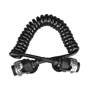 <span class=keywords><strong>Cable</strong></span> de Extensión en Espiral para <span class=keywords><strong>Remolque</strong></span> Personalizado con Conector de <span class=keywords><strong>7</strong></span> <span class=keywords><strong>Polos</strong></span> - Product Image 1