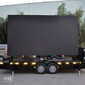 Versátil P3 P4 P6 P10 Panel de pantalla LED Señalización digital para exteriores resistente a la intemperie para camión/furgoneta/remolque - Product Image 2