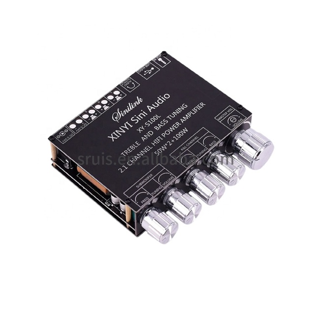 XY-S100L 2.1 Channel Audio Power Amplifier Module High and Low Bass Subwoofer