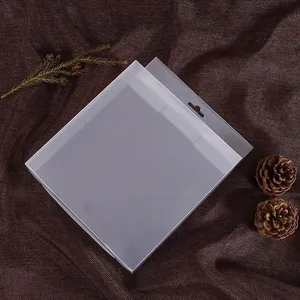Kotak Kemasan PVC Transparan Cetak Logo Kustom Kotak Kemasan Pakaian Dalam Pria