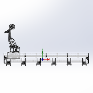 Equipo de Automatización de Pista de 7 Ejes Totalmente Cerrado con 1 Año de Garantía, 220V/380V, Certificado ISO9001, 10 KW, Tamaño Personalizado, Ingeniería - Product Image 1