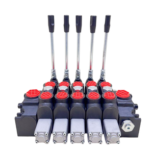 Vanne de commande directionnelle sectionnelle hydraulique manuelle personnalisable à double action Huamao DCV140 95L/min |   Directement de l'usine - Product Image 1