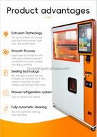 Máquina Comercial de Zumo de Naranja Fresco de 115V Totalmente Automática con Monitoreo Remoto, Pantalla Táctil de 22 Pulgadas, Función de Autolimpieza y Basada en la Nube