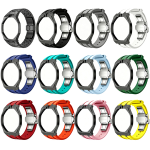 Kit Modifica Cassa Orologio in Acciaio Inossidabile e Cinturino in Gomma per Swatch AP Royal Pop - Bracciale per Swatch AP Royal Pop - Product Image 3