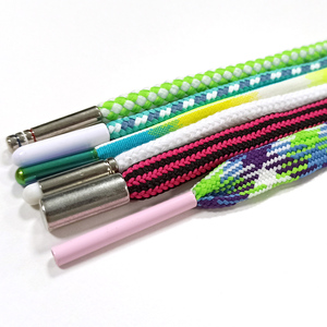 Tùy Chỉnh Phẳng Bông Dây Giày Đầy Màu Sắc Trang Trí Dây Kéo Dây Giày Dây Giày Với Lớp Phủ Cho Túi Xách Và Hàng May Mặc - Product Image 5