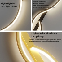 Mur de fond design salon chambre à coucher décoration intérieure lumières de luxe pour la maison luminaire nordique Led applique murale de chevet moderne