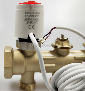 Sưởi ấm sàn nước Thiết bị truyền động điện 230V thường mở/thường Đóng Loại nước Divider nhiệt độ không đổi chuyển đổi - Product Image 2