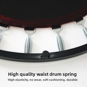 <span class=keywords><strong>Trampoline</strong></span> de <span class=keywords><strong>fitness</strong></span> intérieur pour enfants et adultes, petit modèle, rond, en matériau PP, fabrication sur mesure, lit de saut familial Pengdi Pd-40 - Product Image 4