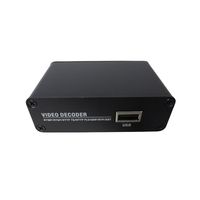 Mini décodeur vidéo IPTV 4K H265 H264 avec décodage multi-protocoles et faible latence pour la diffusion