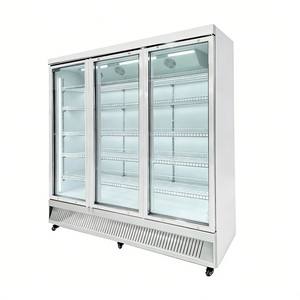 <span class=keywords><strong>ตู้</strong></span>แช่แข็งและ<span class=keywords><strong>ตู้</strong></span>แช่แข็งแบบตั้งตรงพร้อม<span class=keywords><strong>ประตู</strong></span>กระจกสำหรับใช้ในครัวอุตสาหกรรม ประสบการณ์ยาวนาน - Product Image 2