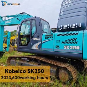 Gebruikte <span class=keywords><strong>Kobelco</strong></span> <span class=keywords><strong>Sk250</strong></span> Graafmachine 2023 Model Hino Motor 1,2m3 Emmer 24.<span class=keywords><strong>8</strong></span> Ton Bedrijfsgewicht Inclusief Hulpstukken - Product Image 1