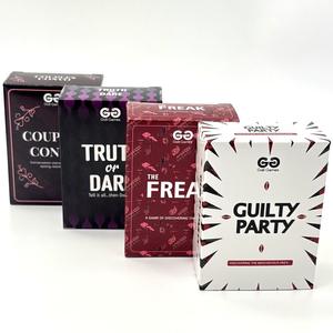 Vente en gros, best-seller, 100 pièces, jeux de cartes en papier pour adultes, jeux de cartes de société, <span class=keywords><strong>vérité</strong></span> ou défi, pour la famille, les amis, les couples, les soirées, jeux de société - Product Image 4