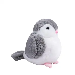 新设计热卖毛绒玩具动物猫头鹰小鸟玩具