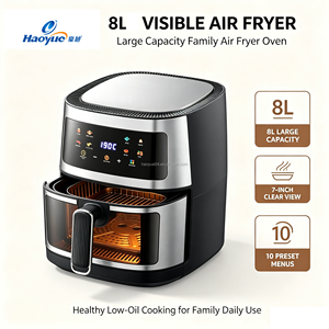 <span class=keywords><strong>Friteuse</strong></span> à air multifonctionnelle numérique intelligente 8L, personnalisable en gros par HY OEM - Product Image 1
