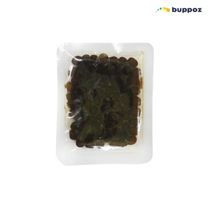 ไข่มุกบ๊อบกึ่งสำเร็จรูป 50 กรัม บรรจุถุง มาตรฐาน HACCP สำหรับร้านชานมไข่มุก โรงงานผลิต รับผลิตแบบ OEM - Product Image 1