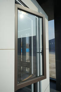 Fenêtre à battant simple Faermu Fem50, petite fenêtre en alliage <span class=keywords><strong>d</strong></span>'aluminium à ouverture vers l'extérieur <span class=keywords><strong>pour</strong></span> cuisine/<span class=keywords><strong>salle</strong></span> <span class=keywords><strong>de</strong></span> <span class=keywords><strong>bain</strong></span>/<span class=keywords><strong>salle</strong></span> <span class=keywords><strong>de</strong></span> rangement - Product Image 5