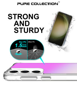 เคสโทรศัพท์แบบใสกันกระแทก ผลิตจาก TPU และ PC แข็ง สำหรับ <span class=keywords><strong>Samsung</strong></span> <span class=keywords><strong>Galaxy</strong></span> S24Plus S25Edge S26 S23 S22 <span class=keywords><strong>FE</strong></span> พร้อมเคลือบผิวด้วยไฟฟ้า - Product Image 4