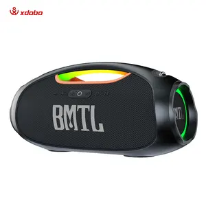 Bmtl Boombox 100W อุปกรณ์เสียงสำหรับการเดินทางกลางแจ้งลำโพงพลาสติกแบบพกพาไร้สายคล้ายกับ JBL-Extreme 3