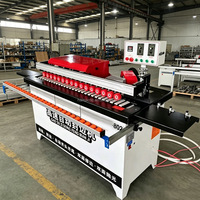 Machine de chantournage automatique portable et facile à utiliser pour le travail du bois, cantéreuse PVC MDF placage droit et courbe pour meubles et armoires