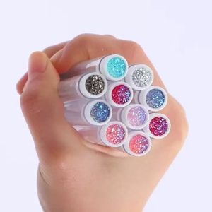 Reusable Eyelash Brush Tube with Crystal Mascara Wand Portable Lash Extension Tool - Product Image 4