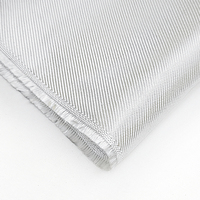 Tissu en fibre de verre à haute teneur en silicium (96%), épaisseur 1,0 mm (personnalisable), utilisé comme tissu ignifuge pour les couvertures de soudage