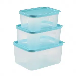 Manufacturer wholesale food grade plastic crisper kitchen refrigerated sealing box home packaged storage boxes kitchen storage