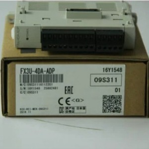 โมดูลเอาต์พุตแบบอนาล็อก 4 ช่อง Mitsubishi FX3U-4DA-ADP สำหรับการขยาย I/O ของ PLC - Product Image 1