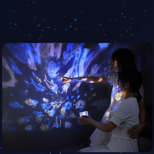 โคมไฟฉายภาพสำหรับเด็กในเวลากลางคืน LED โปรเจ็คเตอร์ไฟกลางคืนรูปท้องฟ้าจำลองไฟกลางคืนแบบมีลักษณะเฉพาะตัว - Product Image 3