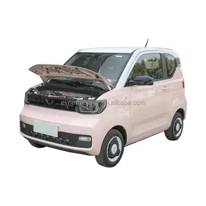 Wuling mini auto elettrica bella mini hongguang nuova energia veicolo elettrico 2022 rhd condizionatore d'aria per ev auto