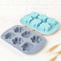 Moule à gâteau en silicone pour muffins et gelée de chocolat, antiadhésif, réutilisable, compatible lave-vaisselle et four