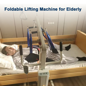 Elevador de Pacientes Eléctrico Plegable KSM-210, Eslinga de Elevación de Pacientes Plegable de Hierro o Aleación de Aluminio para Personas Mayores - Product Image 4