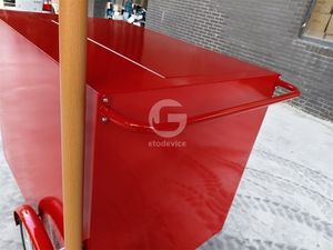 아이스크림 사업용 컴팩트 디자인 핸드 푸시 카트, 조작이 간편함 - Product Image 5