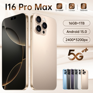 I16 Pro Max, Pantalla AMOLED de 7.3 Pulgadas y 90Hz, Deca <span class=keywords><strong>Core</strong></span>, 16GB de RAM, Android 15, Smartphone para Juegos, Cámara Dual de 108MP, Batería de 7000mAh - Product Image 5