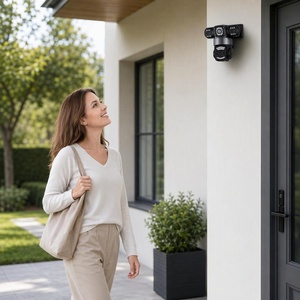 Caméra de surveillance intelligente 4K pour la maison, kit d'accessoires complet pour une installation facile - Product Image 1