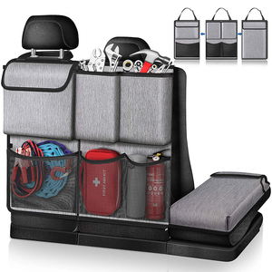 Hochwertige trennbare Multifunktions 100*45cm <span class=keywords><strong>Oxford</strong></span> Auto Auto SUV Rücksitz hängende Organizer Aufbewahrung tasche - Product Image 2