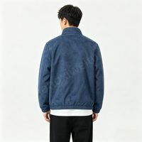 Veste en daim polaire personnalisée de haute qualité pour homme, réversible, coupe-vent, manteau d'hiver chaud, veste d'extérieur pour homme