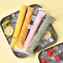 Tùy chỉnh in tự làm kem Popsicle khuôn bao bì thực phẩm <span class=keywords><strong>Pop</strong></span> Popsicle bao bì túi trong suốt độ ẩm bằng chứng dây kéo hàng đầu - Product Image 3