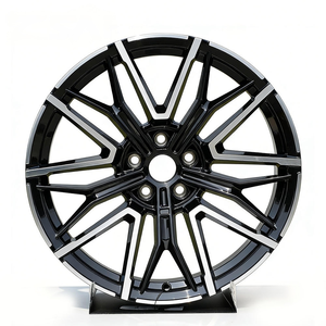 Cerchi in Lega di Alluminio Flow-Formed Personalizzati Neri da 18-20 Pollici, PCD 5x120, CB 72.6, ET 20mm per BMW Serie 3, <span class=keywords><strong>5</strong></span> e 7, M3, M5 - Product Image 1